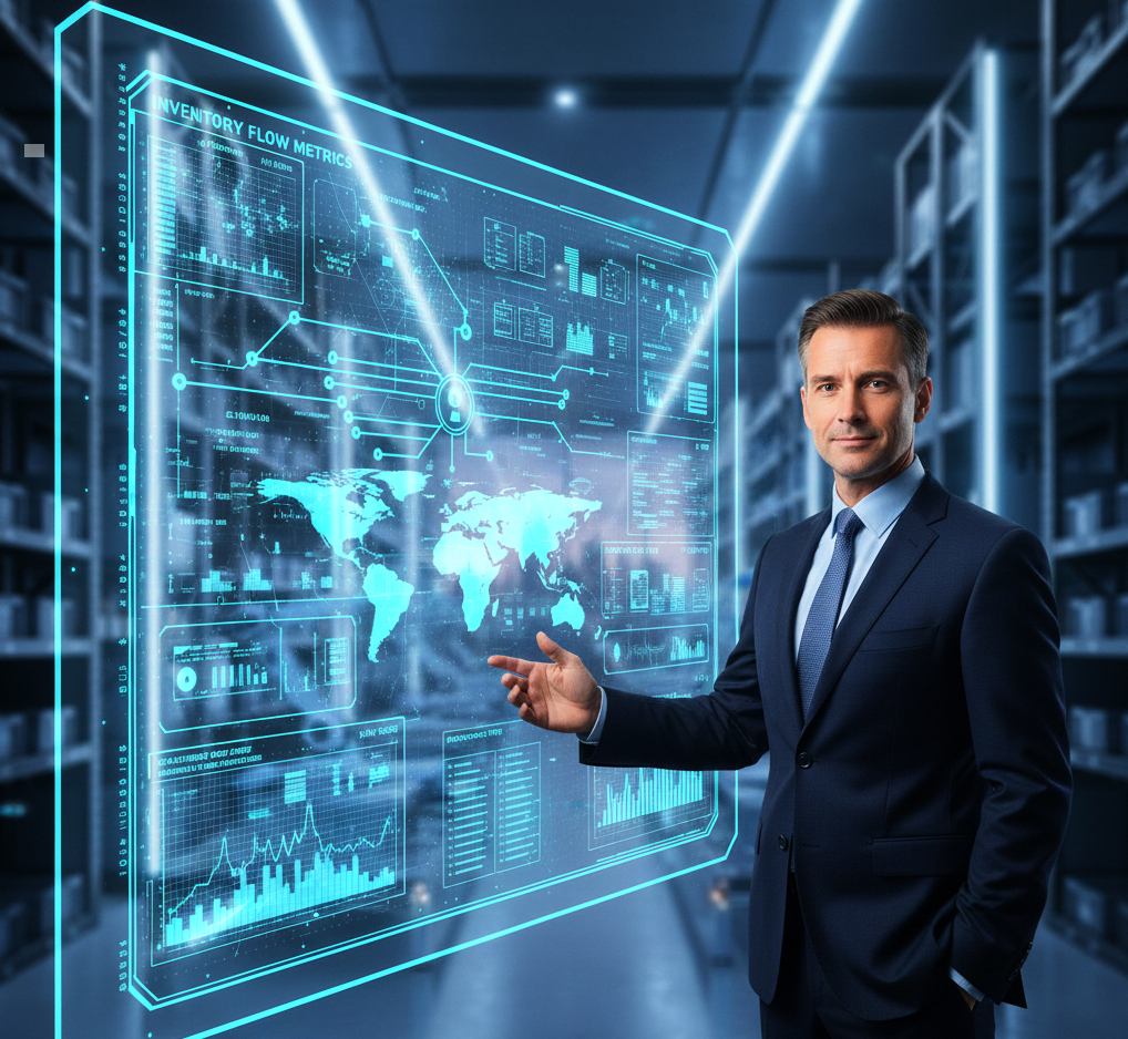 Collage de sesiones de planificación de responsables de proyectos digitales y transformación en empresas B2B